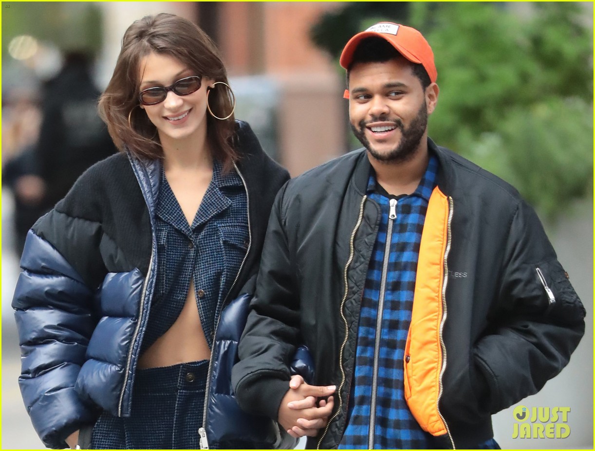 bella hadid and the weeknd are all smiles while strolling in nyc 04