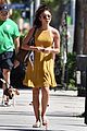 sarah hyland goes braless in mustard yellow dress while out in la02