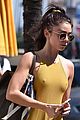 sarah hyland goes braless in mustard yellow dress while out in la03