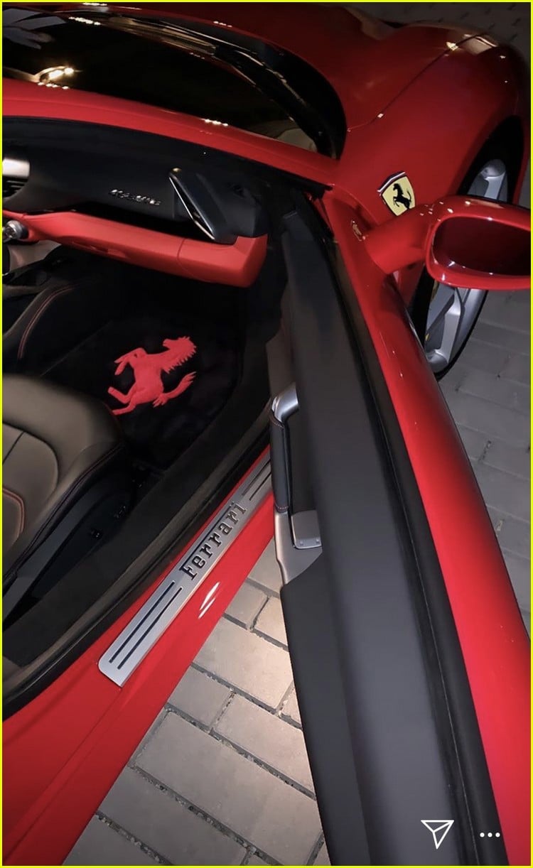 kylie jenner surprises mom kris with a ferrari for her birthday 13