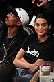 kendall jenner makes an outfit change during lakers rockets basketball game04