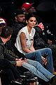 kendall jenner makes an outfit change during lakers rockets basketball game18