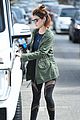 lucy hale hits the gym with her friend 10