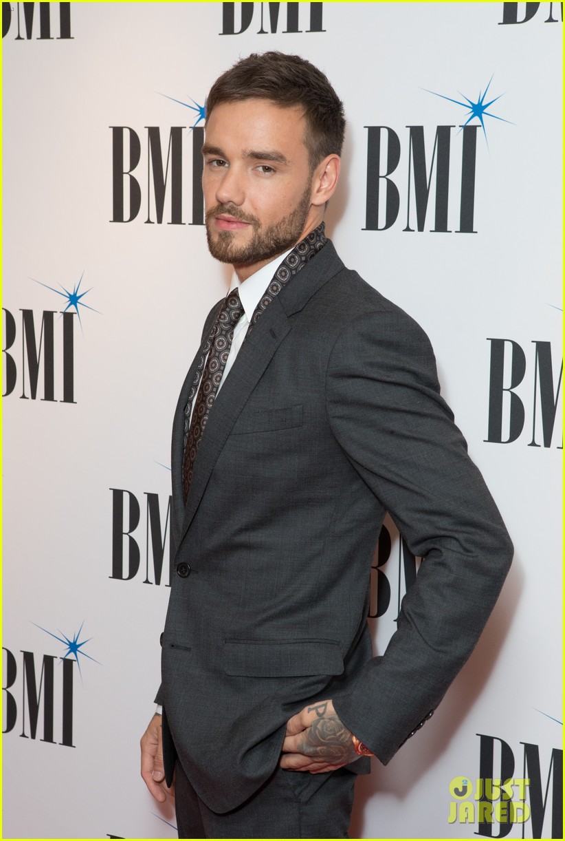 liam payne suits up while attending bmi awards in london13