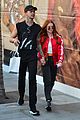 madelaine petsch gets piggyback ride from boyfriend travis mills while out shopping15