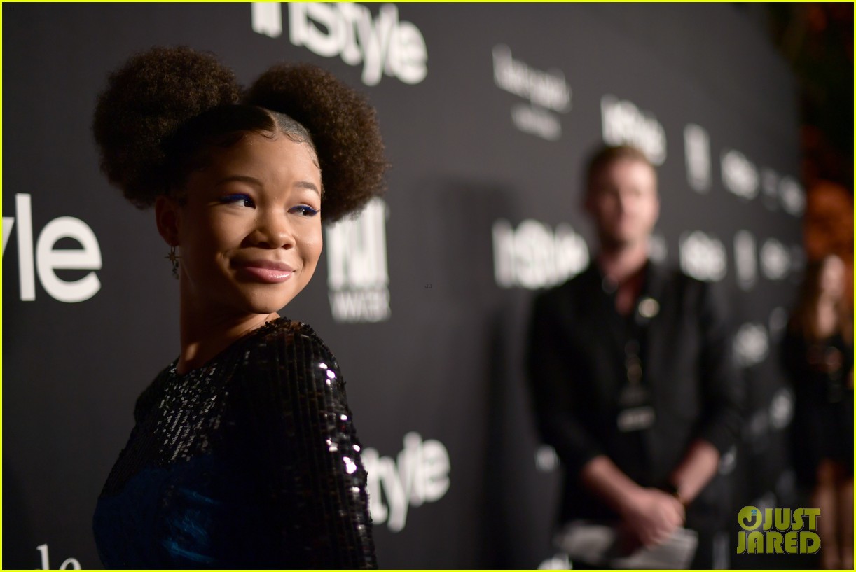 storm reid lily collins and ross butler keep it chic at instyle awards 2018238