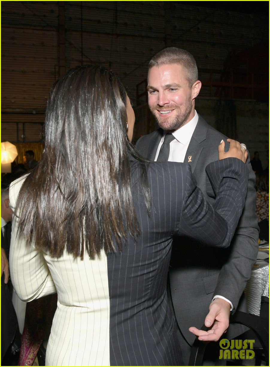 stephen amell candice patton danielle panabaker f cancer gala 09