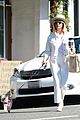 ashley tisdale wears all white while running errands with her pup 02