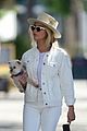 ashley tisdale wears all white while running errands with her pup 13