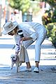ashley tisdale wears all white while running errands with her pup 18