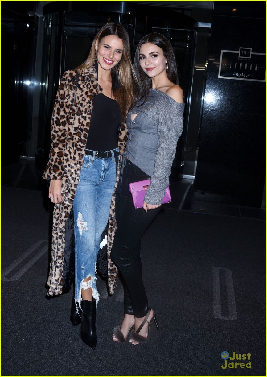 victoria justice madison reed out nyc hurrican michael relief 02