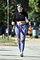 ariel winter flashes her abs in a crop top at soccer game with levi meaden05