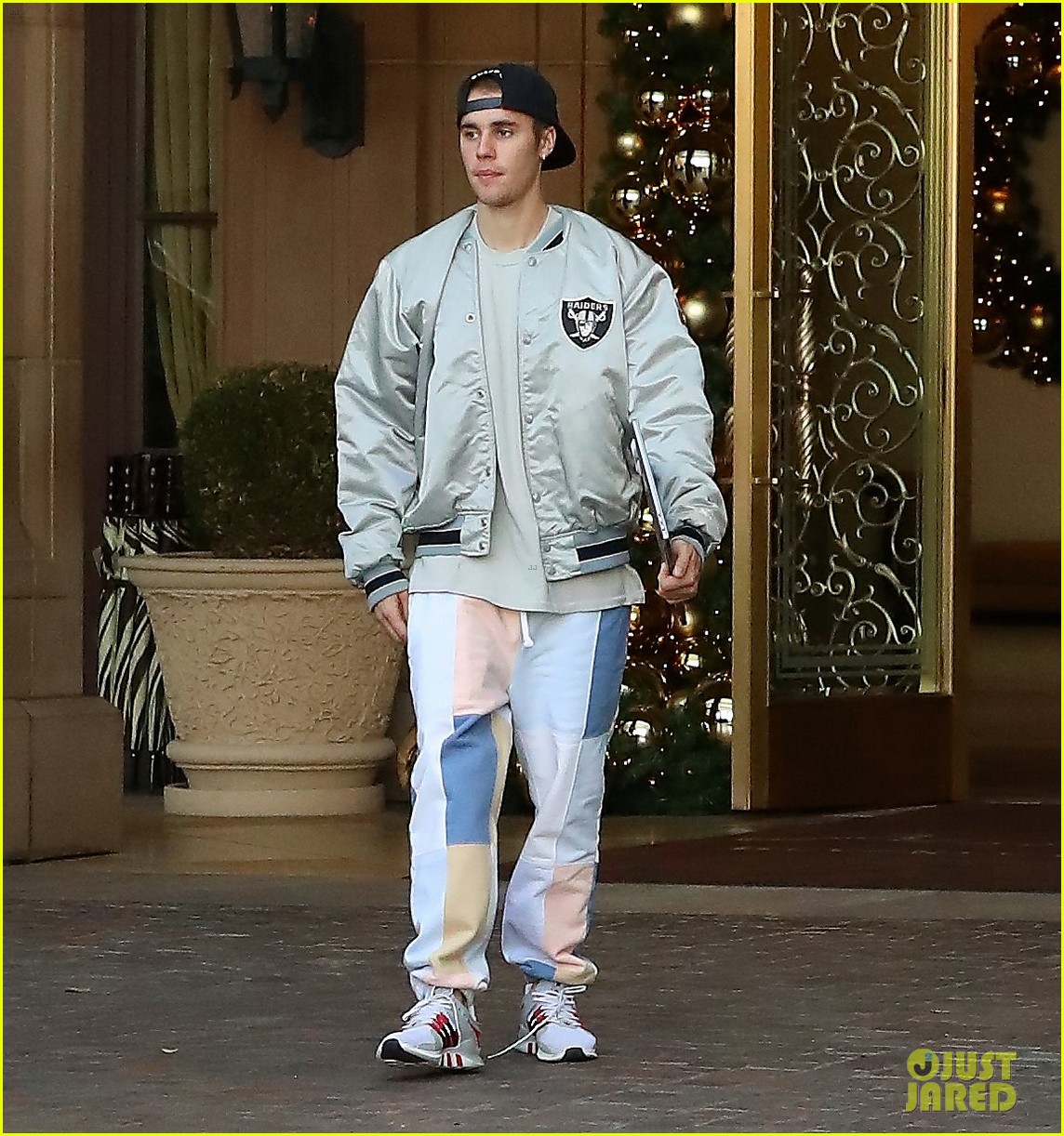 justin bieber hits the studio as wife hailey supports his drew clothing line 12