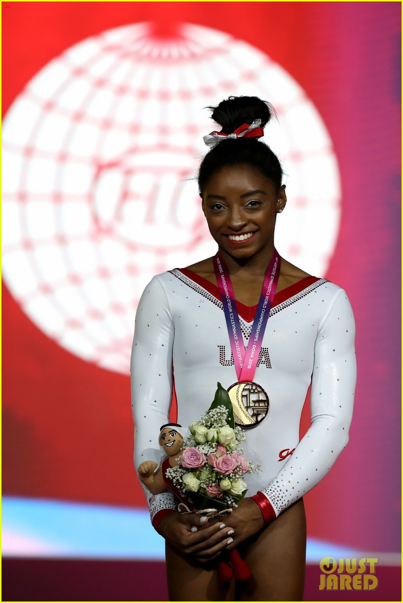 simone biles becomes first american to win medals in every event at worlds 13