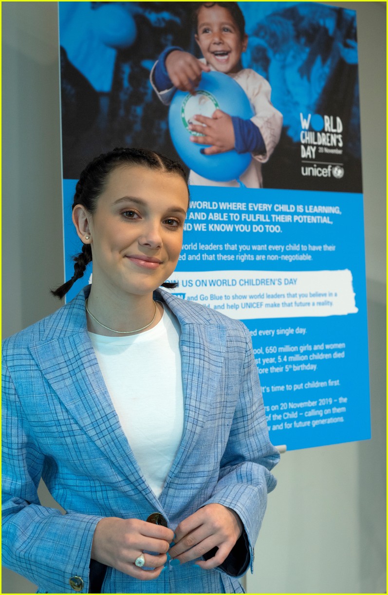 millie bobby brown named youngest ever unicef goodwill ambassador 01