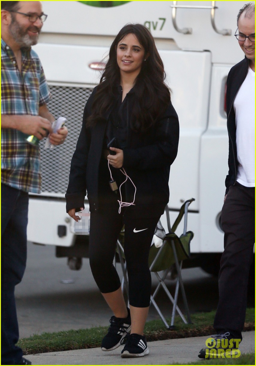 camila cabello shoots a new music video while out in la 01