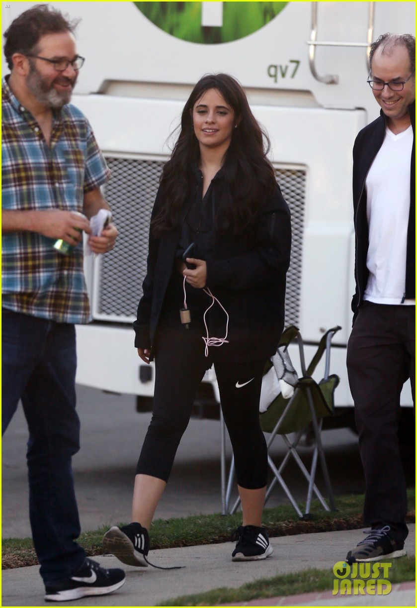 camila cabello shoots a new music video while out in la 02
