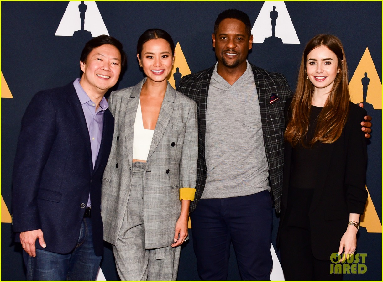 lily collins and jamie chung reunite academy nicholl fellowships in screenwriting awards 19