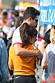 sarah hyland and wells adams share sweet kiss at the farmers market 03