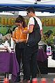 sarah hyland and wells adams share sweet kiss at the farmers market 06