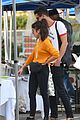 sarah hyland and wells adams share sweet kiss at the farmers market 07