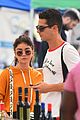 sarah hyland and wells adams share sweet kiss at the farmers market 17