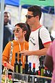sarah hyland and wells adams share sweet kiss at the farmers market 19