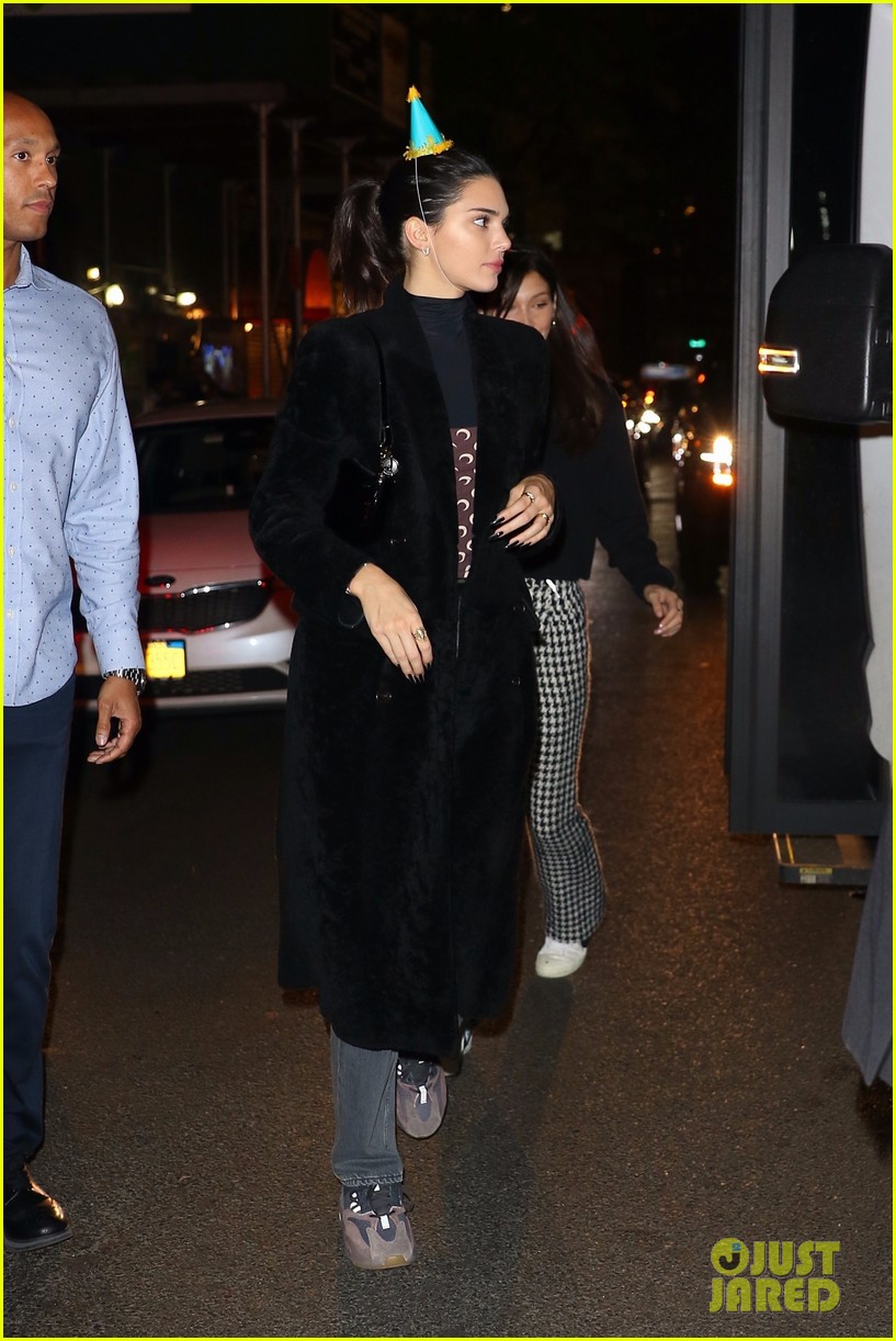 kendall jenner celebrates her birthday with bella hadid in nyc 07