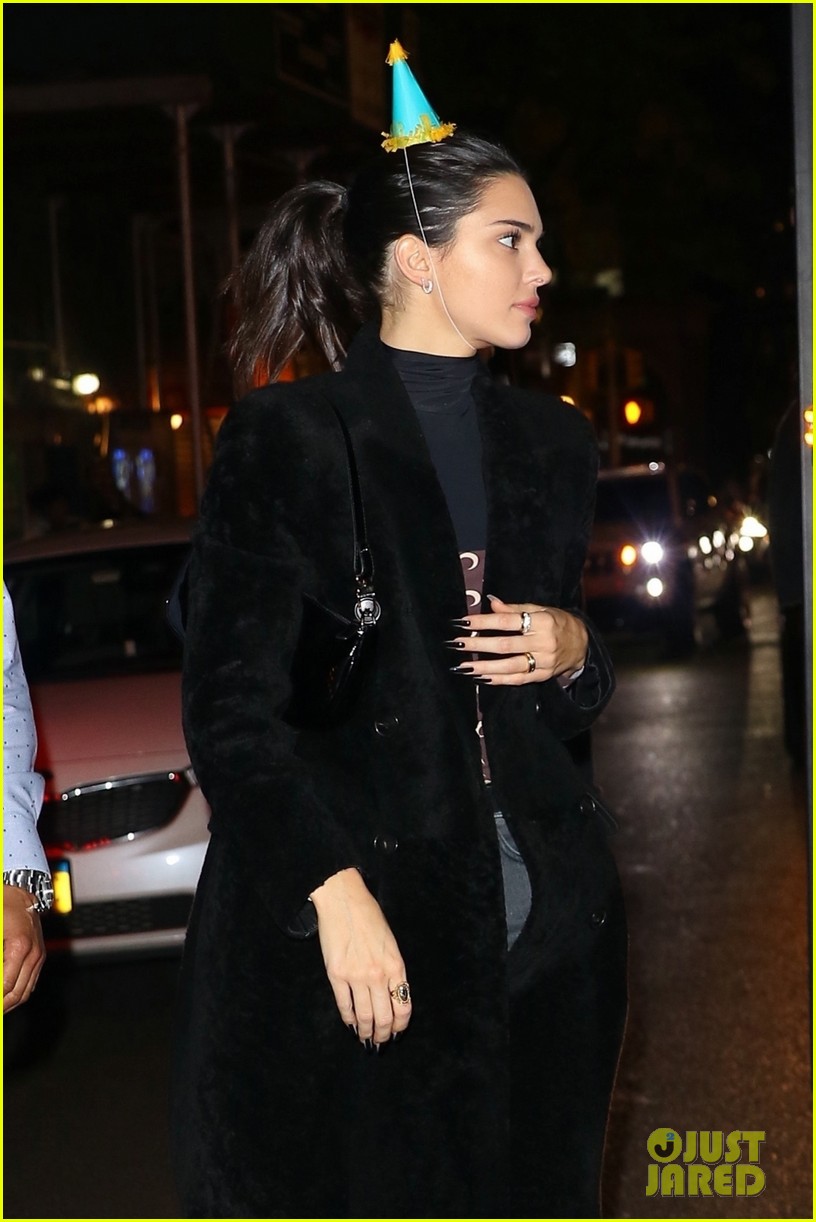 kendall jenner celebrates her birthday with bella hadid in nyc 11