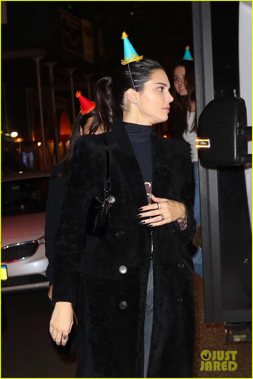 kendall jenner celebrates her birthday with bella hadid in nyc 21