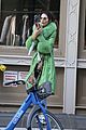 kendall jenner dons furry green coat and long nails while out on her birthday 13