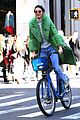 kendall jenner dons furry green coat and long nails while out on her birthday 14