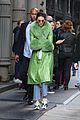 kendall jenner dons furry green coat and long nails while out on her birthday 16