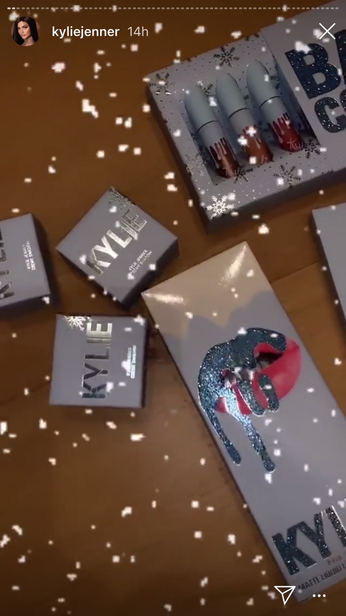 kylie jenner reveals holiday cosmetics collection 02