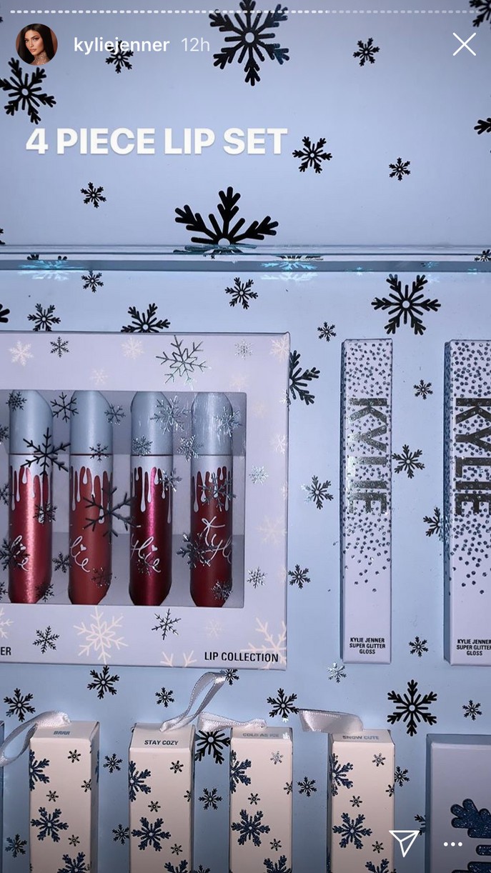 kylie jenner reveals holiday cosmetics collection 19