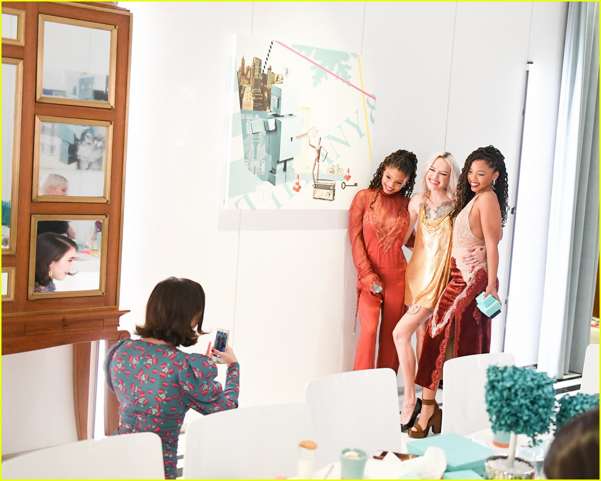 shay mitchell and rowan blanchard have girls night in with tiffany and co 29