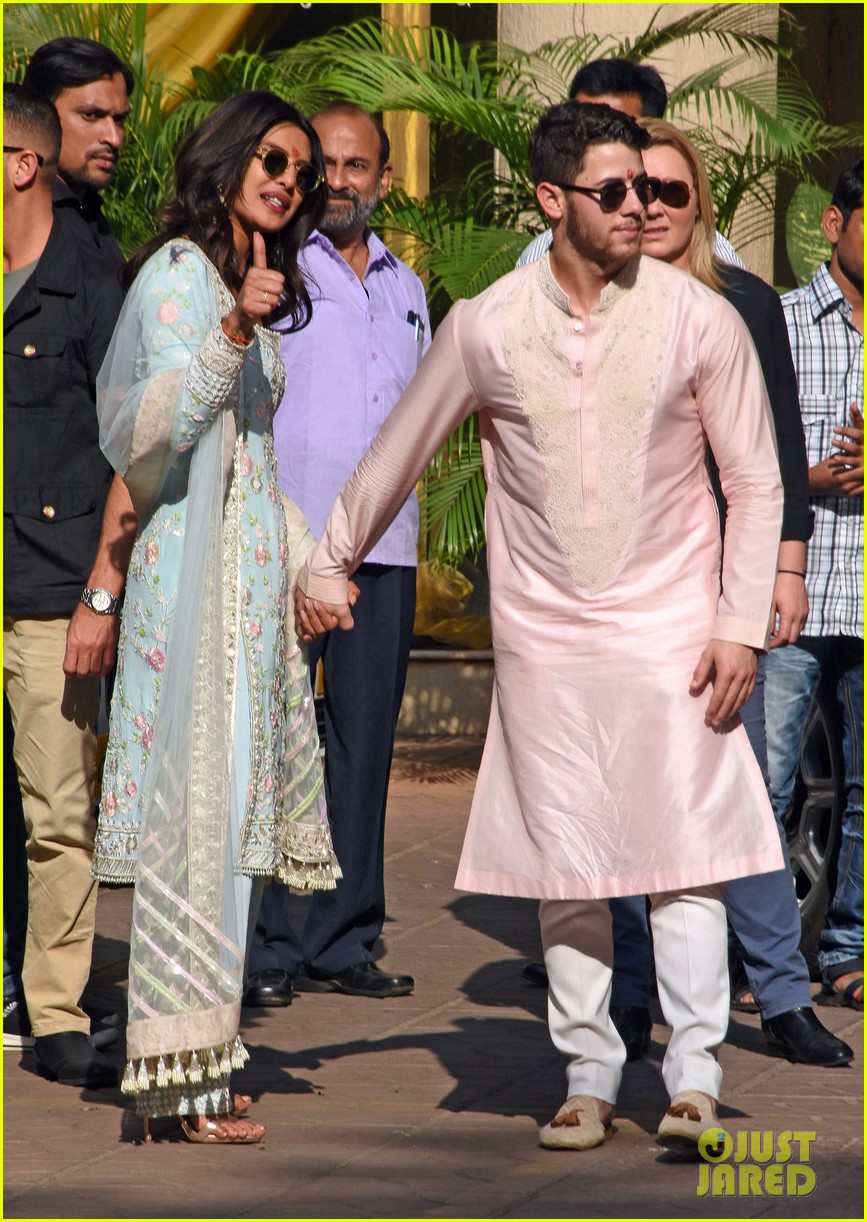 nick jonas priyanka chopra india pre wedding november 2018 62