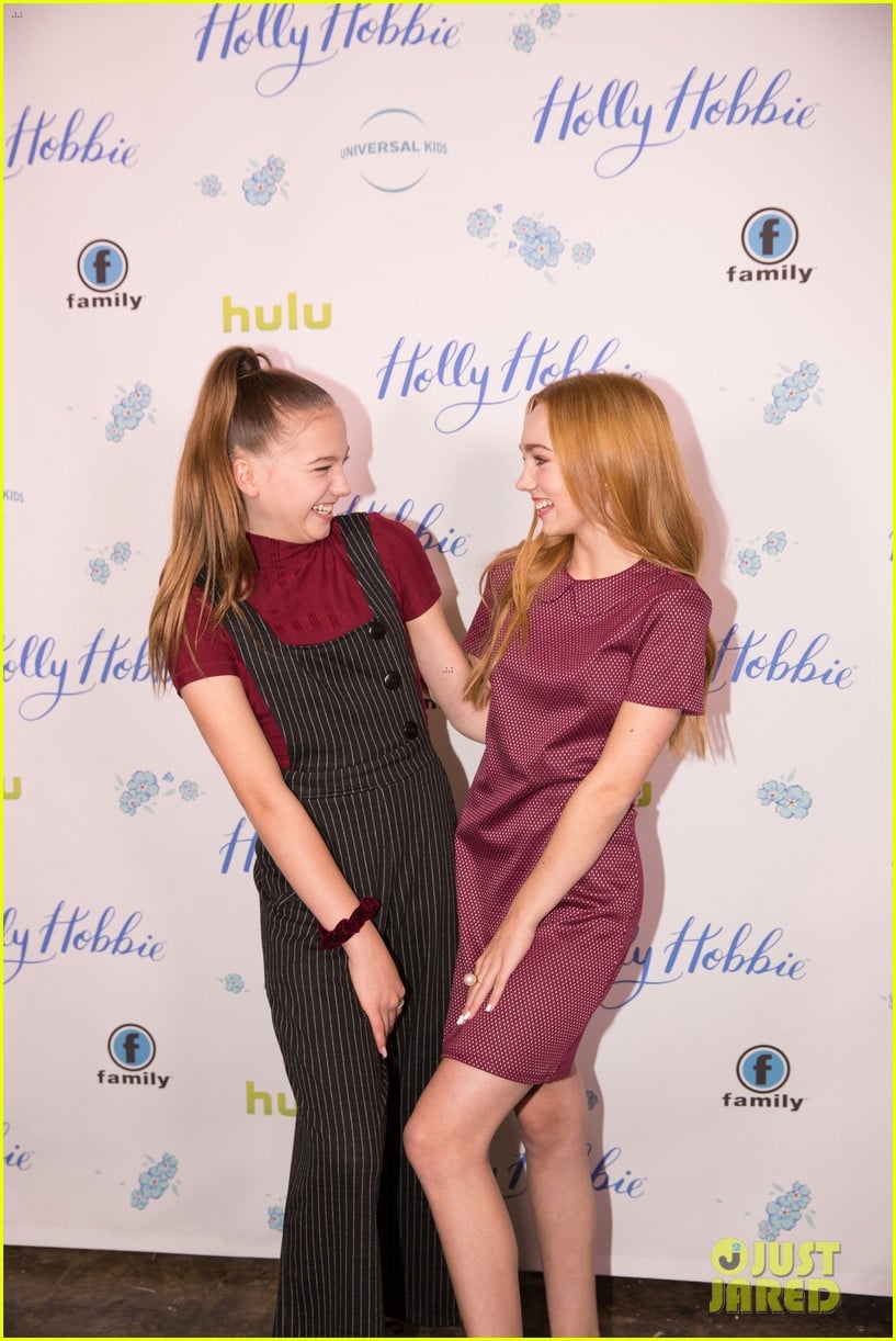 ruby jay celebrates premiere of holly hobbie 22