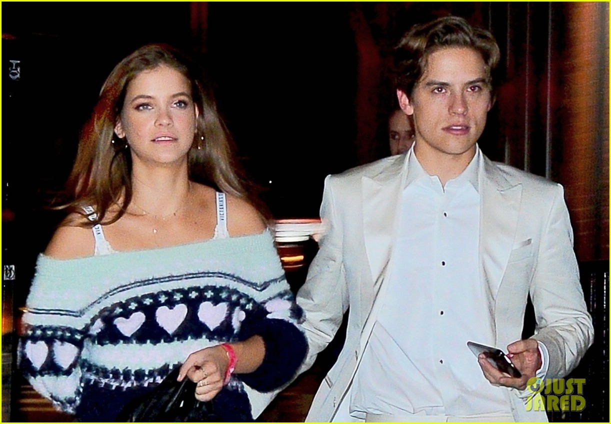 barbara palvin and dylan sprouse share a kiss at vs fashion show after party 07