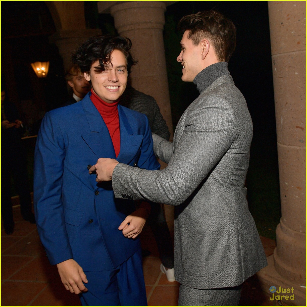 cole sprouse casey cott gq moty party 03