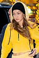 gigi bella hadid hang out with their dad in nyc 04