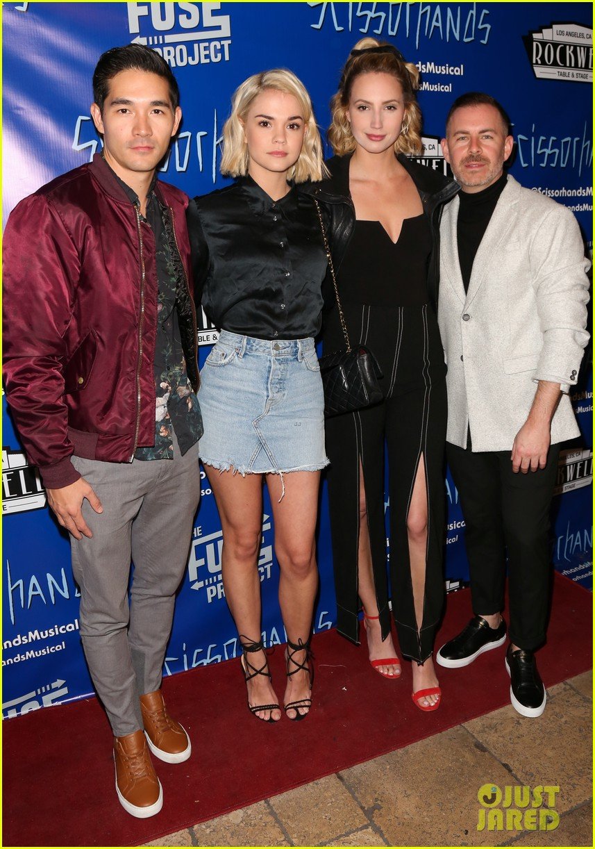 good trouble cast step out to support ep bradley bredeweg and co star emma hunton 02