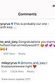 miley cyrus confirms wedding in instagram comment 01