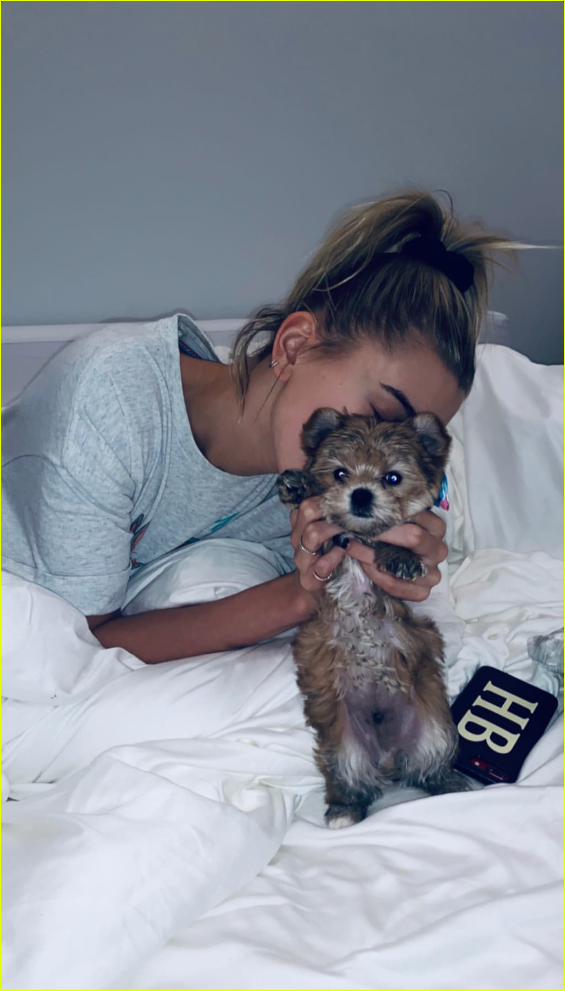 justin hailey bieber adopt adorable puppy for christmas 02
