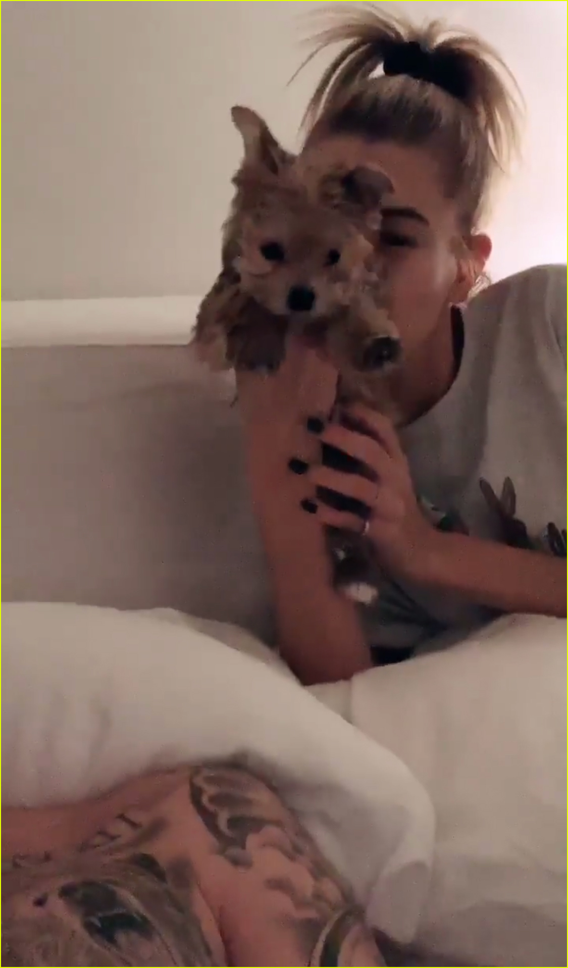 justin hailey bieber adopt adorable puppy for christmas 05