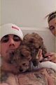 justin hailey bieber adopt adorable puppy for christmas 03