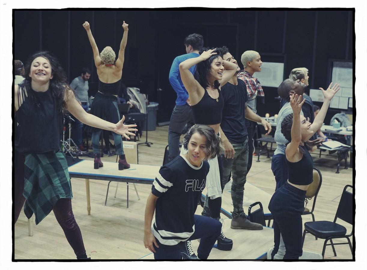 rent rehearsals pics bts see all 05