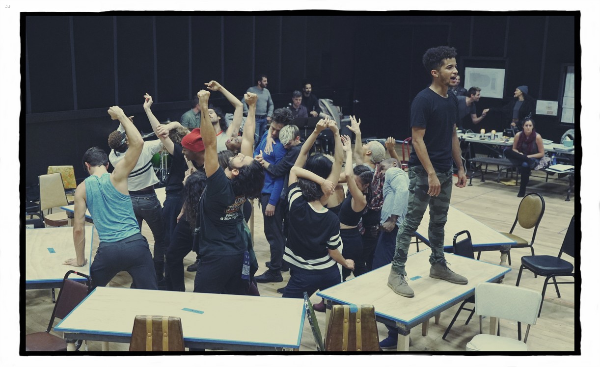 rent rehearsals pics bts see all 21