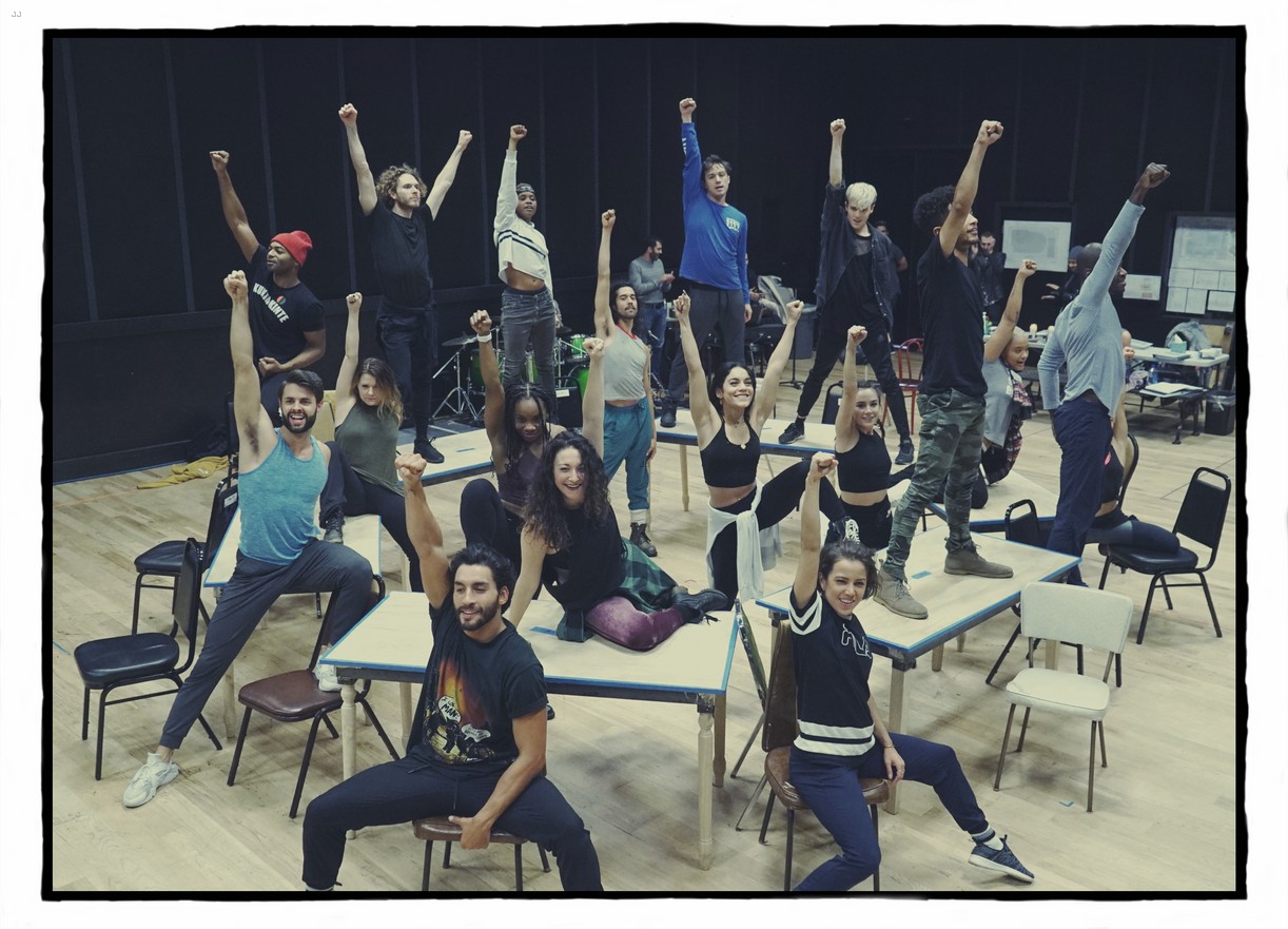 rent rehearsals pics bts see all 22