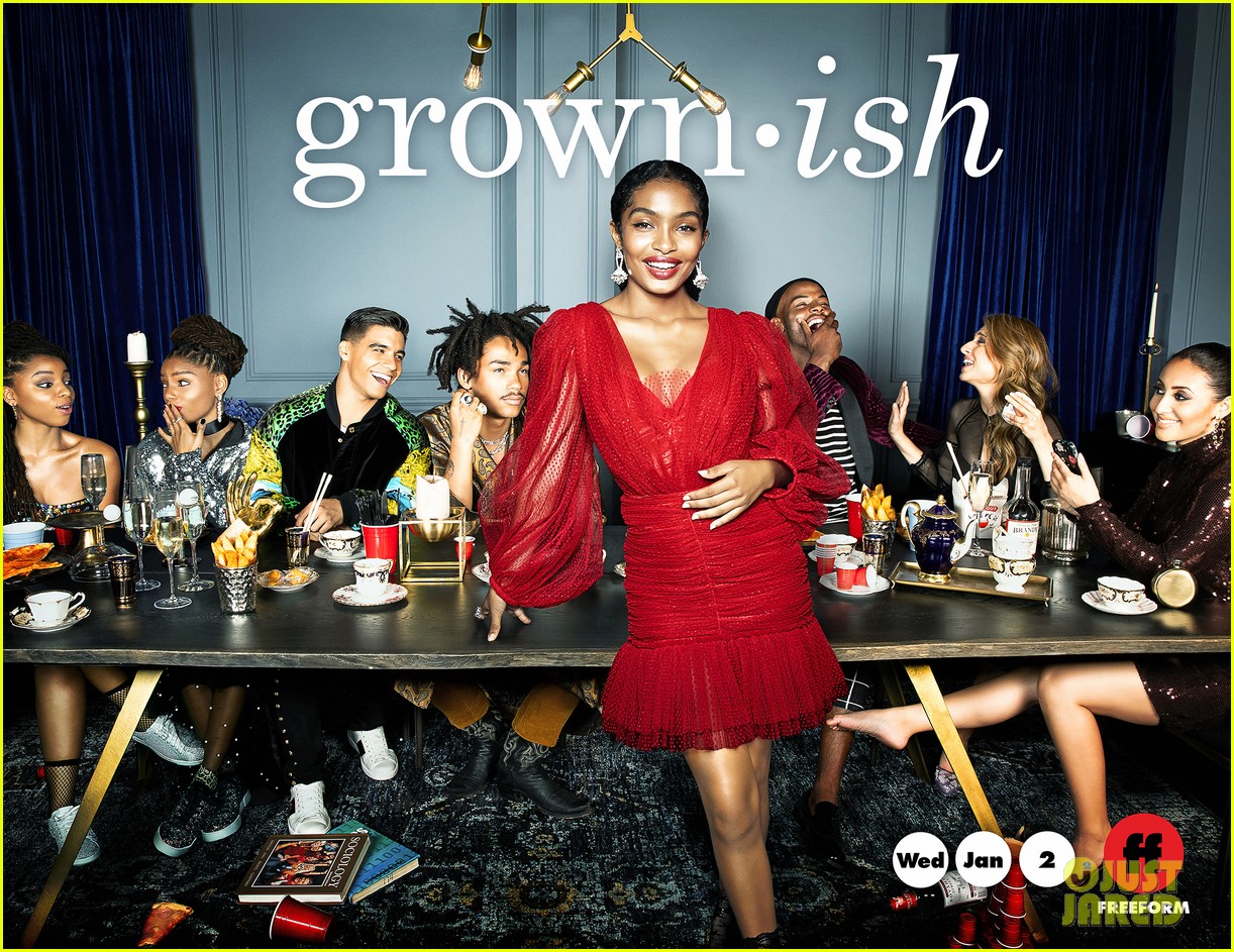 grown ish cast ring in new year new promo pics 03